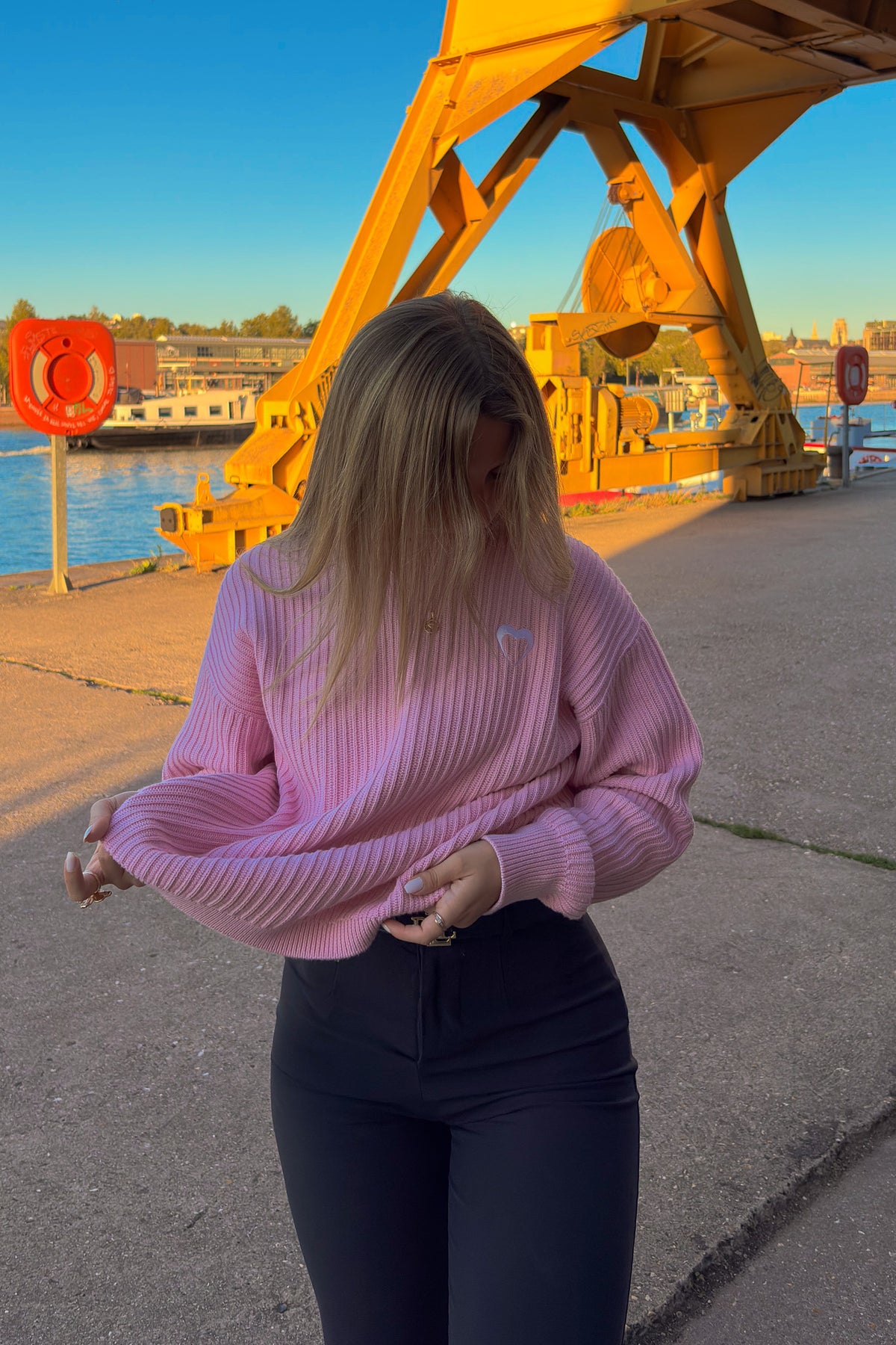 Pink Love Knit
